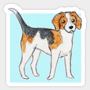 Beagle dog Sticker